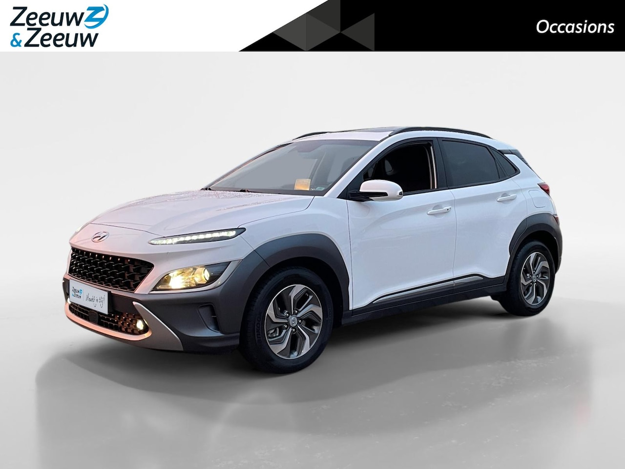 Hyundai Kona - 1.6 GDI HEV Fashion Sky | Schuif-kanteldak | Navi | Camera - AutoWereld.nl