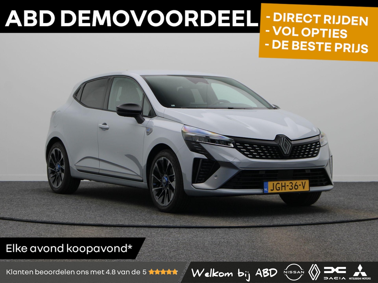 Renault Clio - E-Tech Full Hybrid 145pk esprit Alpine | Grootscherm navigatie | Adaptieve cruise control - AutoWereld.nl