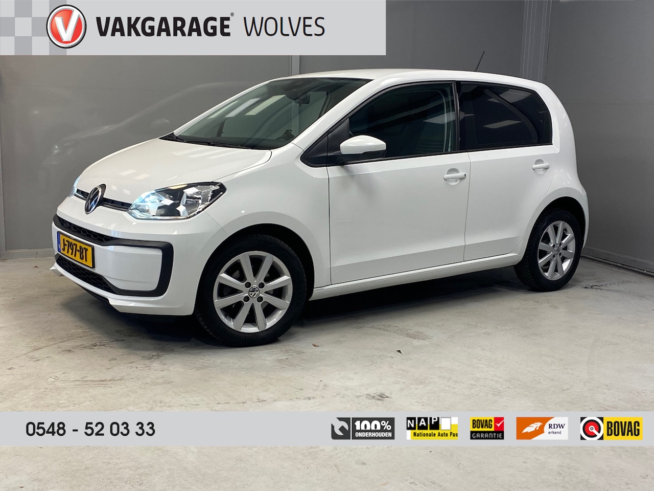 Volkswagen Up! - |CLIMA | CRUISE CONTROL | LM VELGEN | CAMERA | PARKPILOT | - AutoWereld.nl