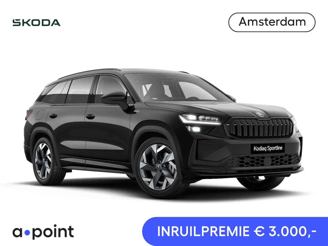 Skoda Kodiaq - Sportline Business PHEV 1.5 TSI 204 pk 6 versn. DSG | Panoramadak | Wegklapbare trekhaak | - AutoWereld.nl