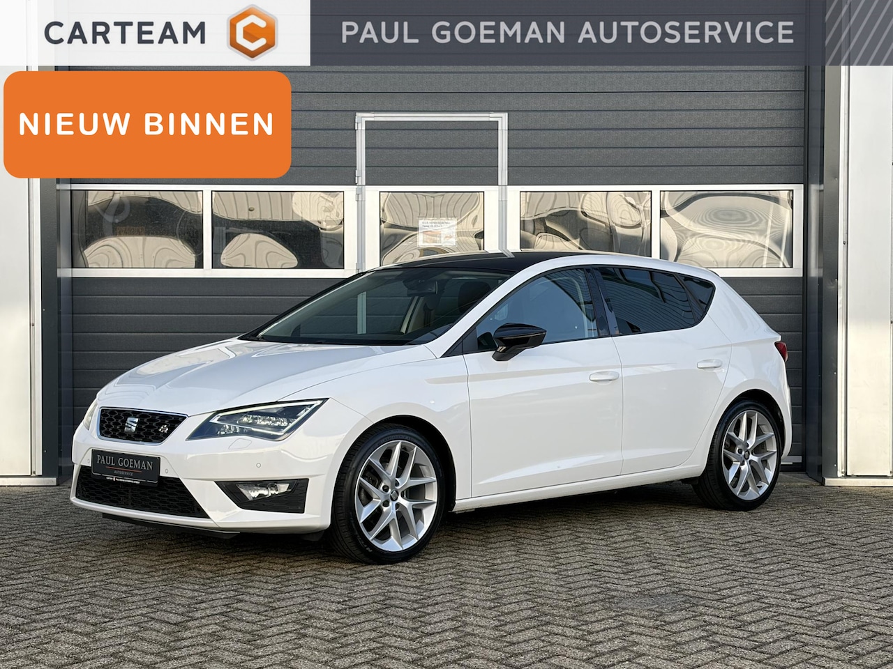 SEAT Leon - 1.4 EcoTSI FR | LED | Parkeer sensoren | Cruise | Climate | - AutoWereld.nl