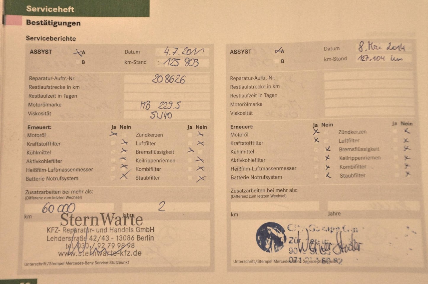 Mercedes-Benz SL-klasse Cabrio - 350 | Volledige onderhoudshistorie