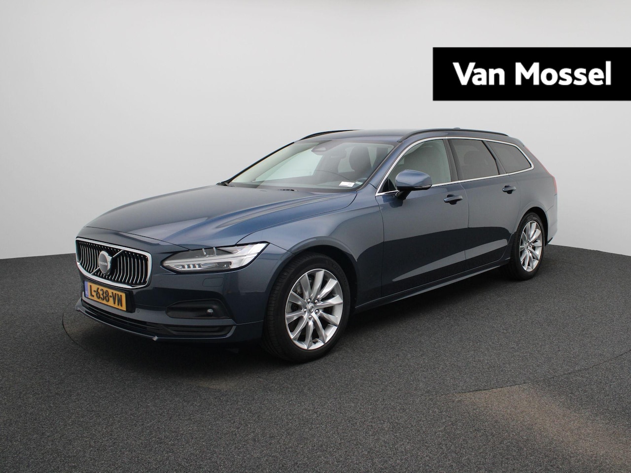 Volvo V90 - 2.0 B4 Momentum Business | Automaat | Navigatie | Leder | Apple Carplay / Android Auto | S - AutoWereld.nl