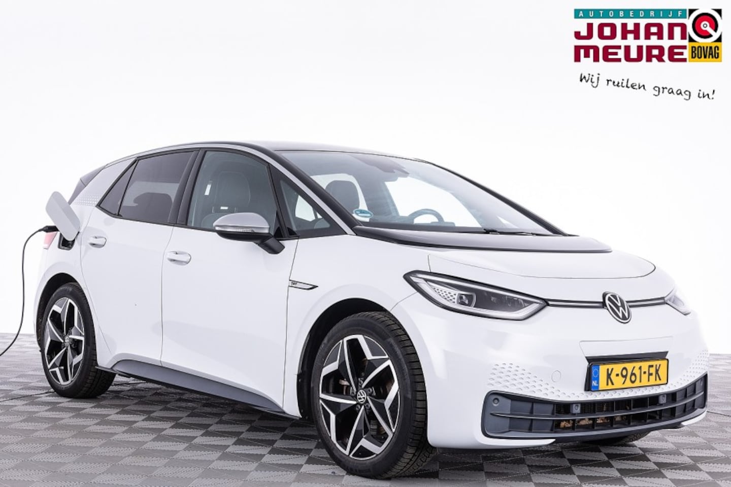 Volkswagen ID.3 - First Plus 58 kWh | Full LED | NAVI *SOH91%* ✅ 1e Eigenaar - AutoWereld.nl