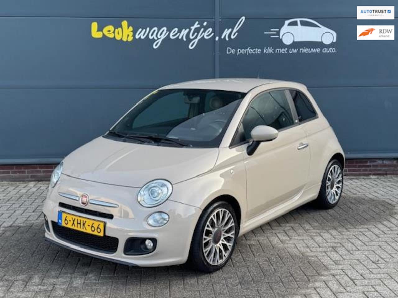 Fiat 500 - 0.9 TwinAir Turbo 500S *climate *xenon *NL auto - AutoWereld.nl