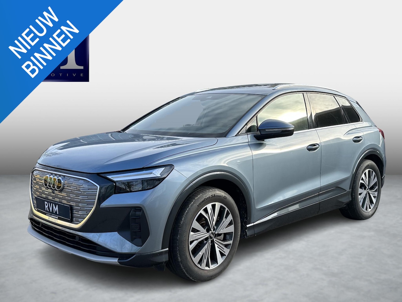 Audi Q4 e-tron - 40 Launch edition Advanced Plus 77 kWh SOH 92% | S-Line interieur | Panoramadak | Stoelver - AutoWereld.nl