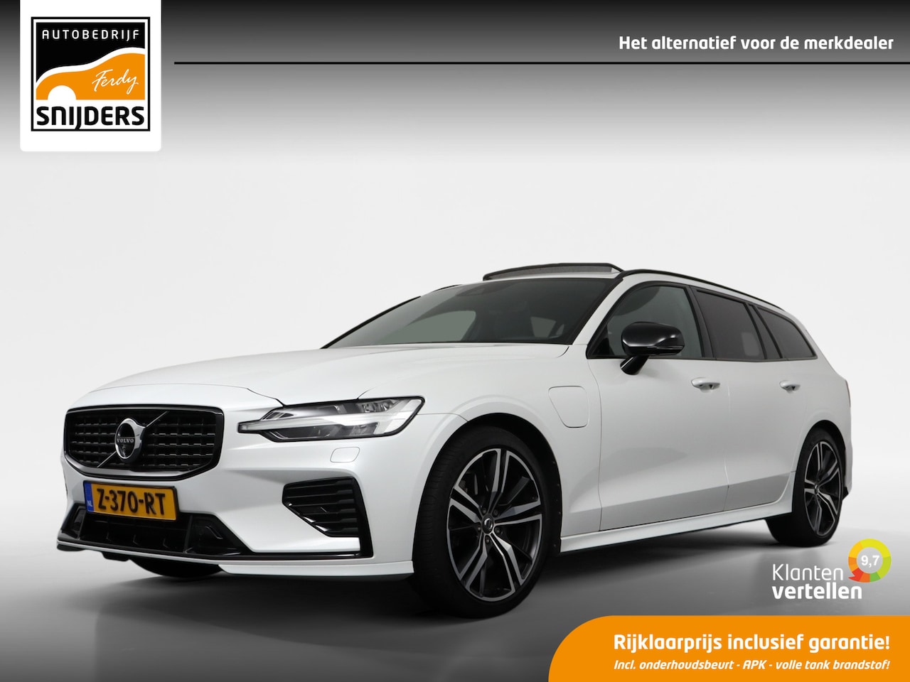 Volvo V60 - 2.0 T6 Recharge AWD R-Design 340 PK | 3D Camera | Trekhaak | Apple Car Play | Harman/Kardo - AutoWereld.nl