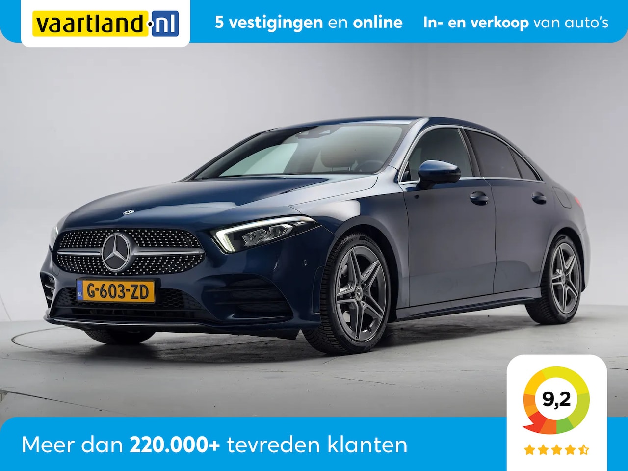 Mercedes-Benz A-klasse - 180 Business Solution AMG [ Camera Stoelverwarming Half Leder ] - AutoWereld.nl
