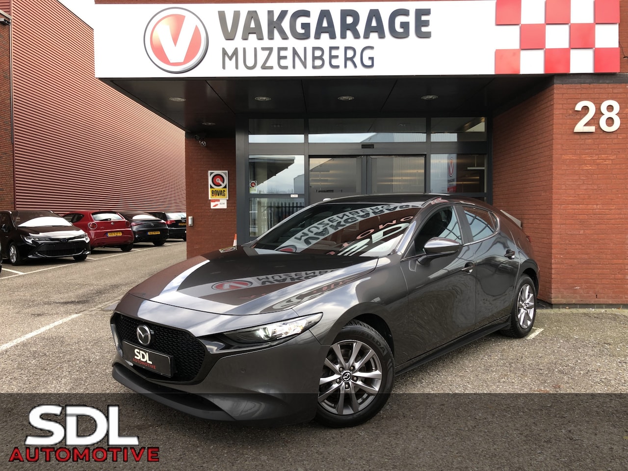 Mazda 3 - 2.0 e-SkyActiv-G M Hybrid 122 Comfort // ADAPT. CRUISE // DODEHOEK // 360 CAMERA+SENSOREN - AutoWereld.nl