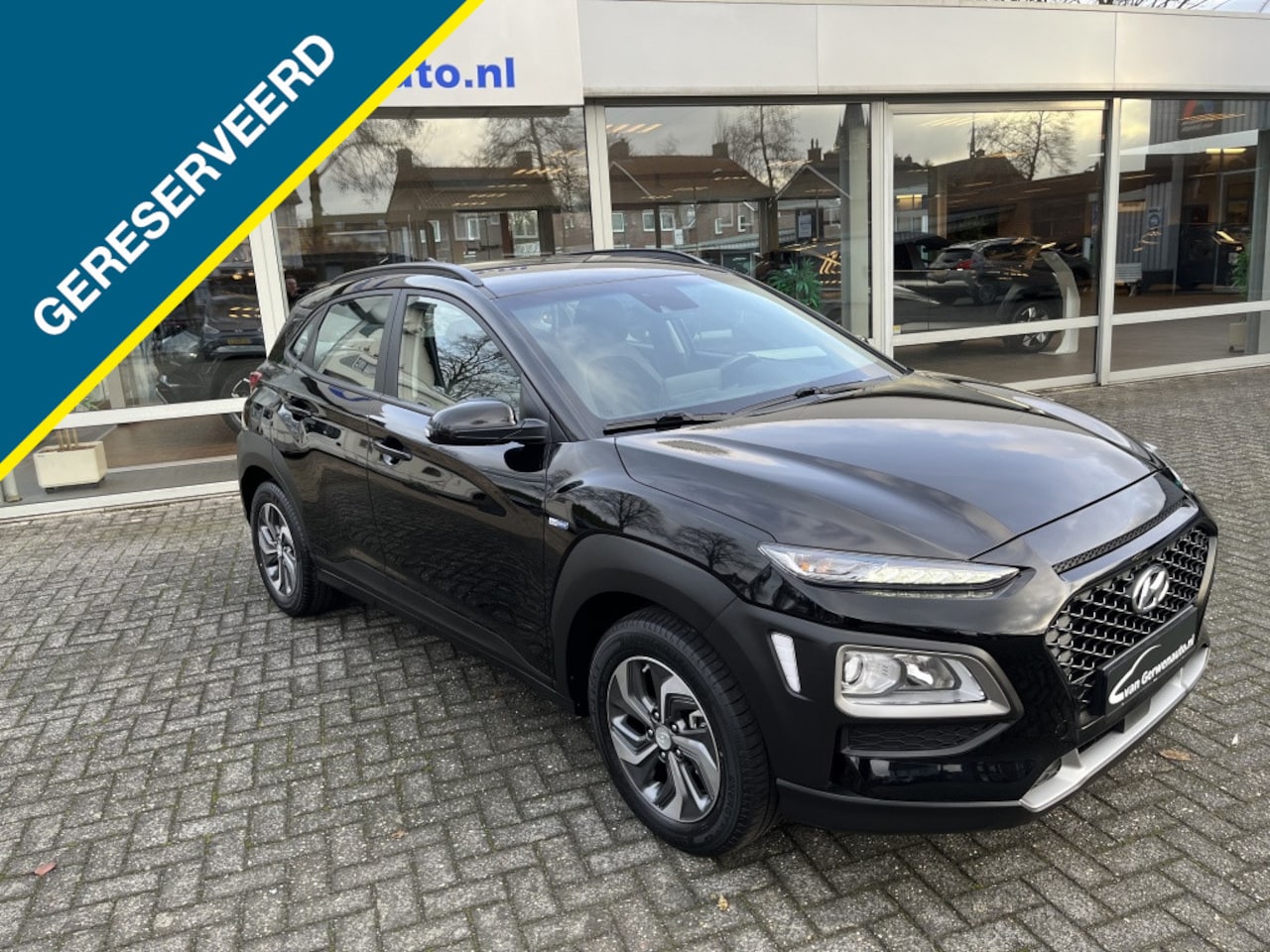Hyundai Kona - 1.6 GDI HEV Comf Smart | Apple carplay | Navi | Camera | Trekhaa - AutoWereld.nl