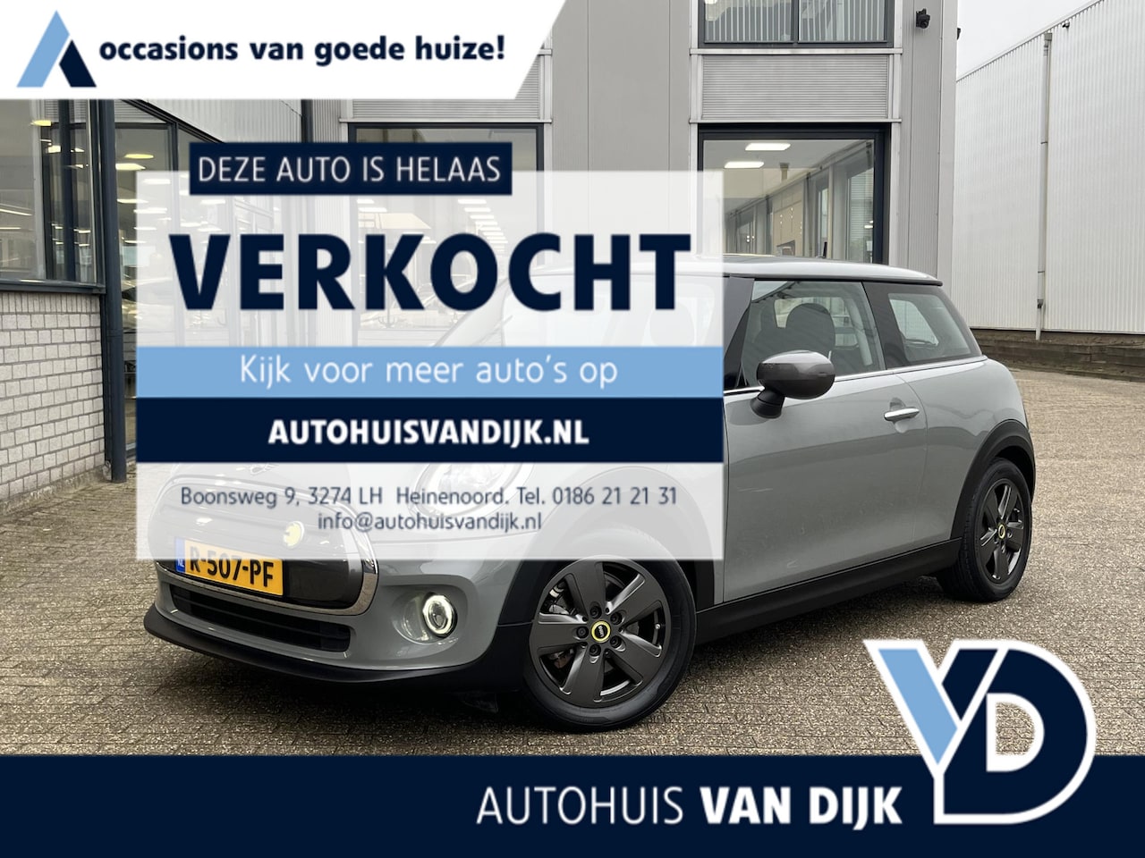 MINI Mini-Electric - Cooper SE 33 kWh | Navi/Clima/Cruise/16"/Bluetooth/Apple CarPlay-Android Auto - AutoWereld.nl