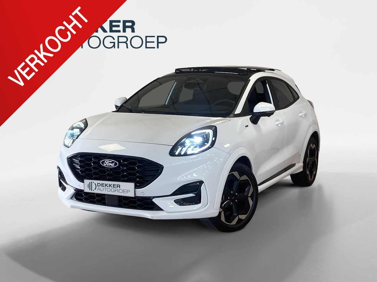 Ford Puma - 1.0 EcoBoost Hybrid 155 pk ST-line-X automaat Panoramadak-Bliss-afneembare trekhaak-winter - AutoWereld.nl