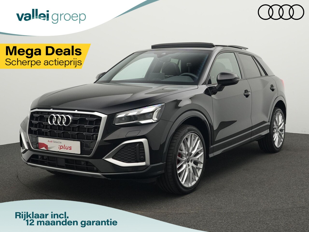 Audi Q2 - 35 TFSI 150 pk S-tronic Advanced edition / S-Line | Panoramadak | Trekhaak | Demperregelin - AutoWereld.nl