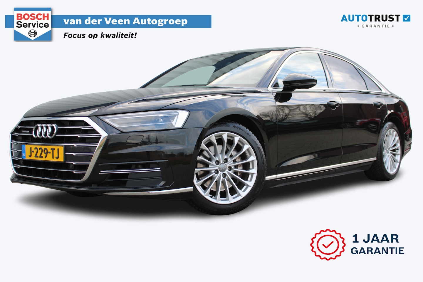 Audi A8 - 50 TDI quattro Pro Line Plus | Incl. 12 maanden garantie | Memory zetels + stuur | Stoelve - AutoWereld.nl
