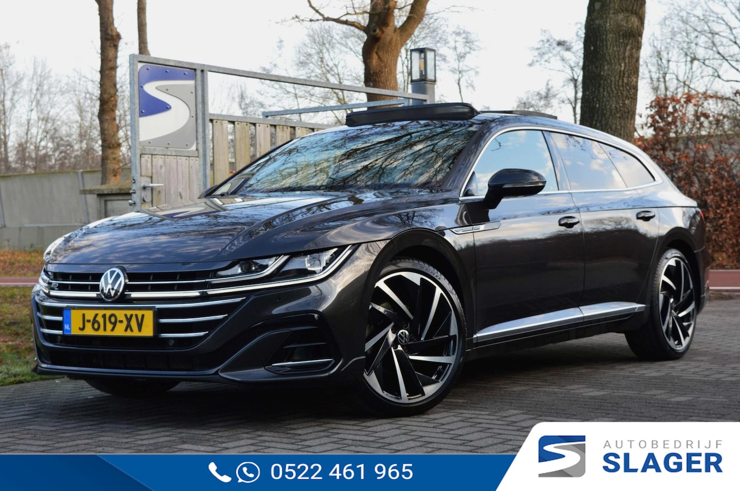 Volkswagen Arteon Shooting Brake - 2.0 TSI R-Line Business+ | Pano | Trekhaak | Camera | 20" - AutoWereld.nl