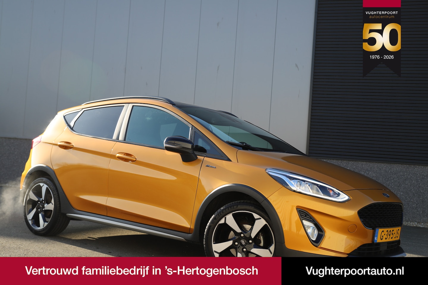 Ford Fiesta - 1.0 Ecoboost/100pk/Automaat6/*Active-Outdoor*/B&O/Adaptive/Carplay/Camera/Led/ - AutoWereld.nl