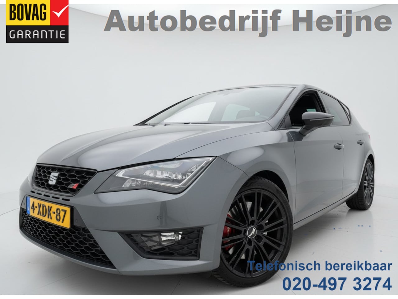 SEAT Leon - 2.0 TSI Cupra 280PK RACE ALCANTARA/PDC/CARPLAY - AutoWereld.nl
