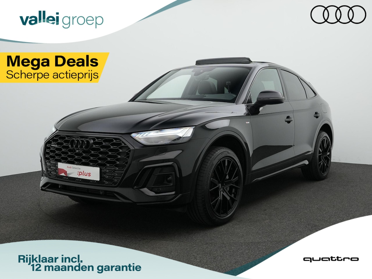 Audi Q5 Sportback - 50 TFSI e 299 pk S-tronic S edition Competition / S-Line | Panoramadak | Matrix LED | Acht - AutoWereld.nl