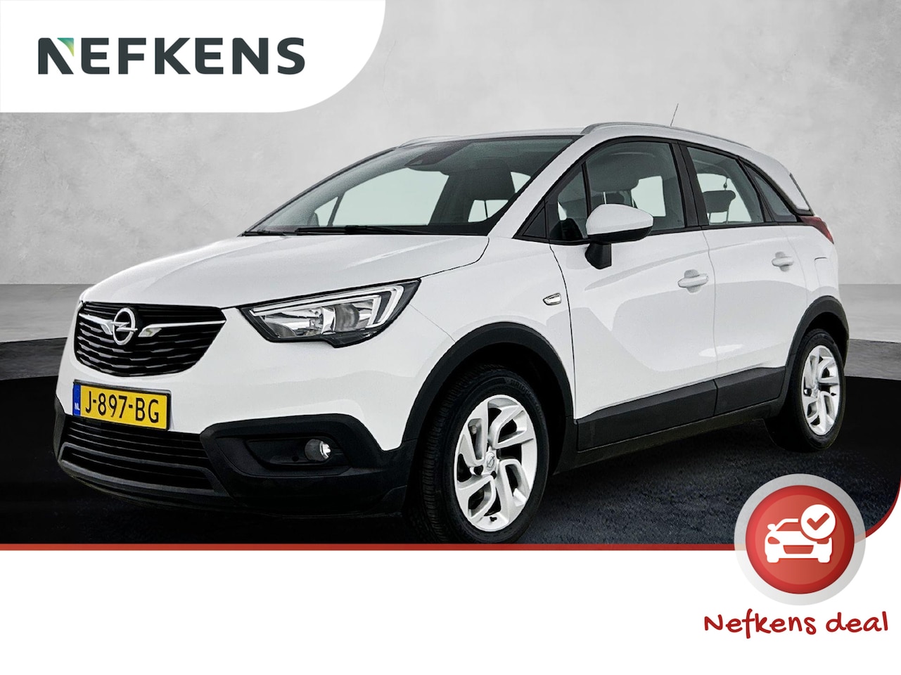 Opel Crossland X - 1.2 Edition 82pk | Airco | Cruise Control | 16"LMV | Bluetooth | IsoFix | Dakrails | - AutoWereld.nl