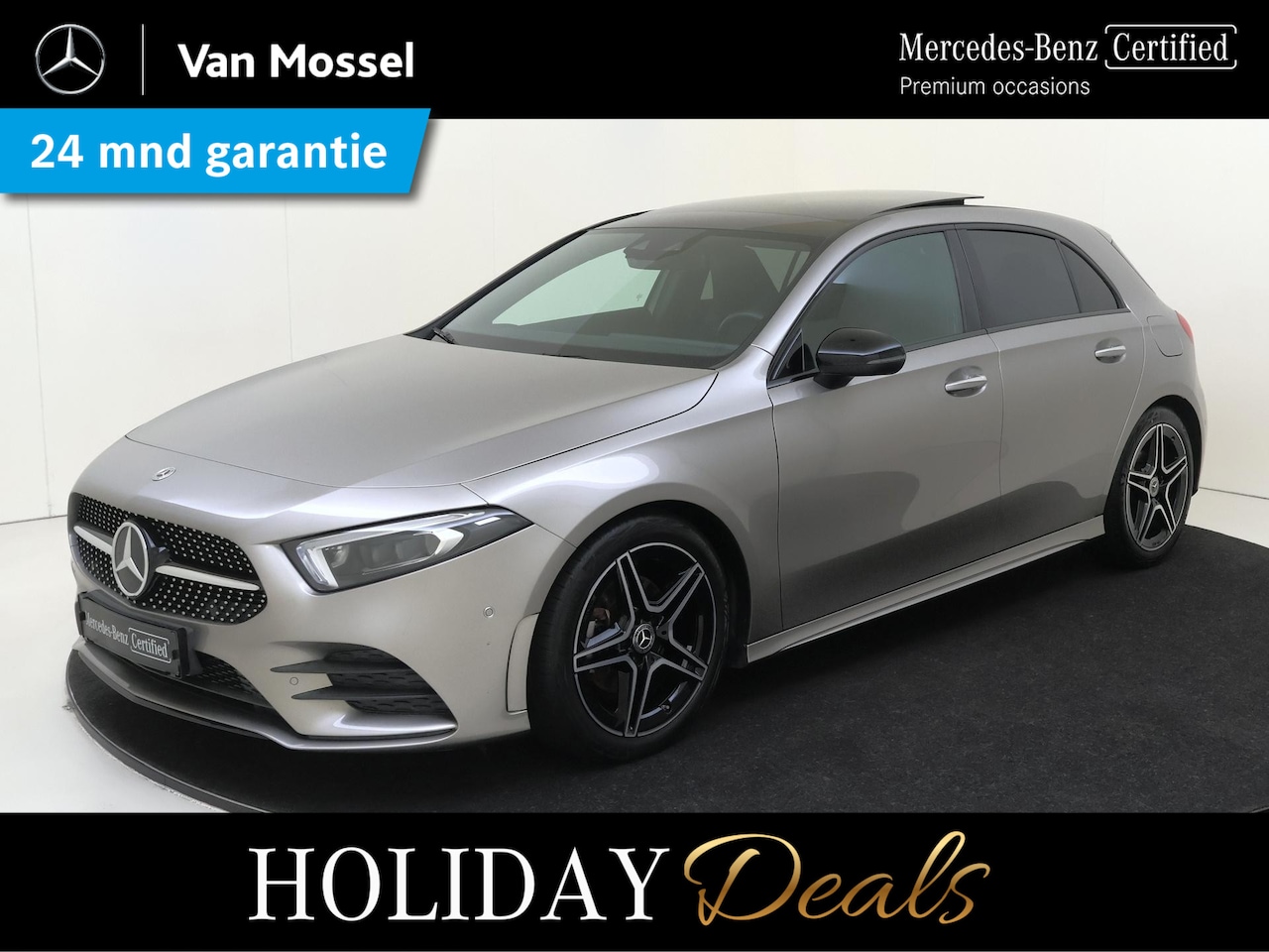 Mercedes-Benz A-klasse - 180 Business Solution AMG / Panaroma-dak / Memory-Stoelen / Night-Pakket / - AutoWereld.nl
