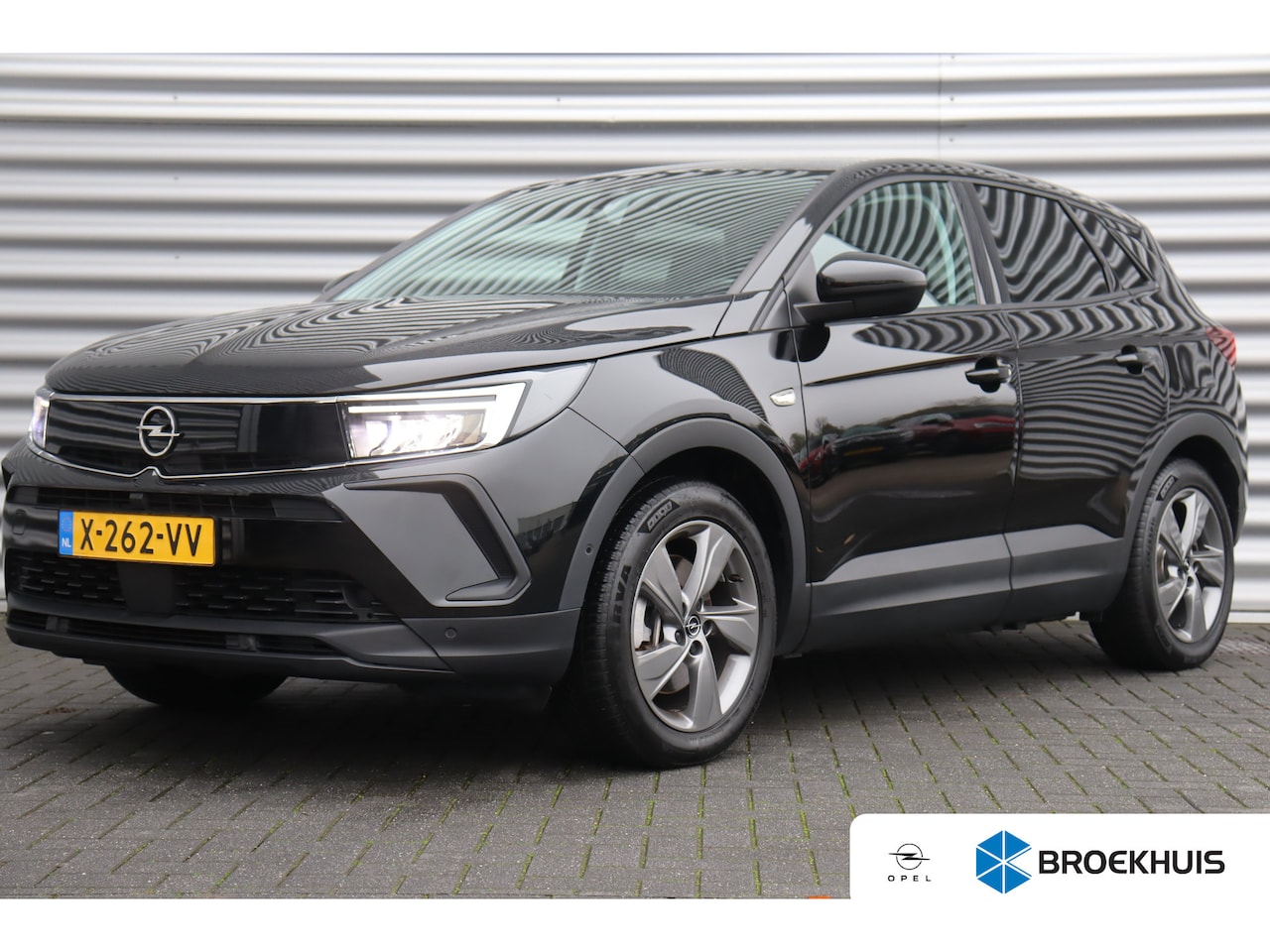 Opel Grandland - 1.6 TURBO HYBRID 4X4 300PK ELEGANCE AUTOMAAT / NAVI / CLIMA / LED / PDC  / 18" LMV / BLUET - AutoWereld.nl