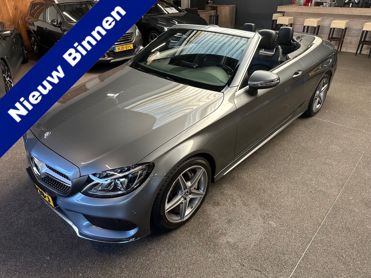 Mercedes-Benz C-klasse Cabrio - 180 Edition 1 *AMG*NAVI*NEK VERW*CRUISE-CONTROL*1ste Eign* - AutoWereld.nl