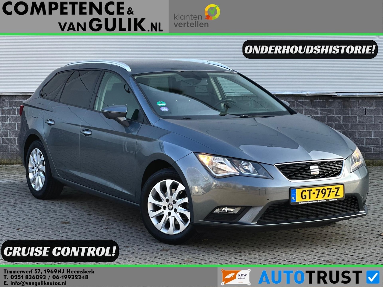 SEAT Leon ST - 1.2 TSI Style | Cruise control | Trekhaak | Climate control | - AutoWereld.nl