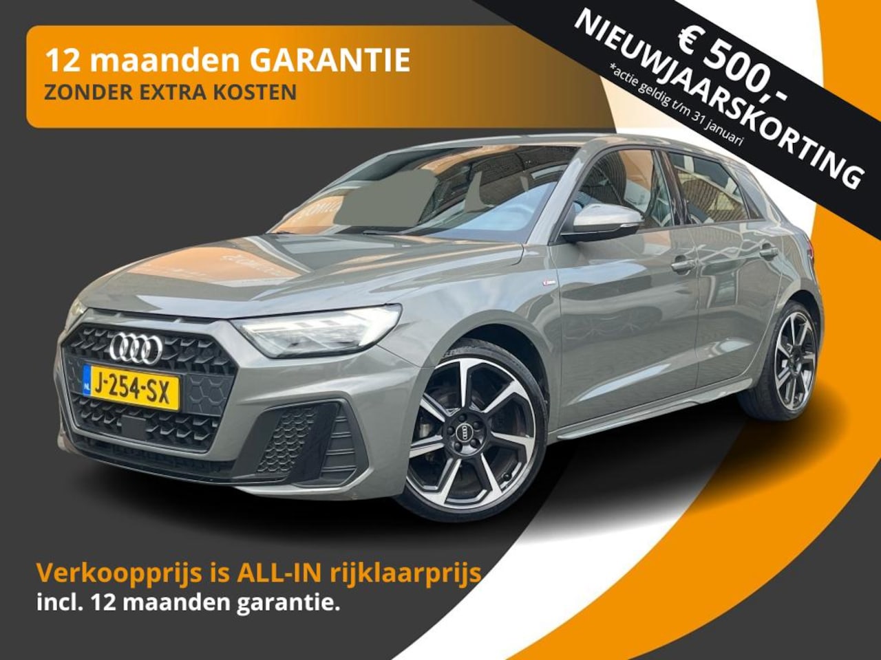 Audi A1 Sportback - SPORTBACK 25 TFSI S-LINE SPORT HALF LEER/ACC-CRUISE/LED/18/VIRTUAL/NL-AUTO - AutoWereld.nl