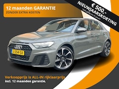 Audi A1 Sportback - 25 TFSI S-LINE SPORT HALF LEER/ACC-CRUISE/LED/18/VIRTUAL/NL-AUTO