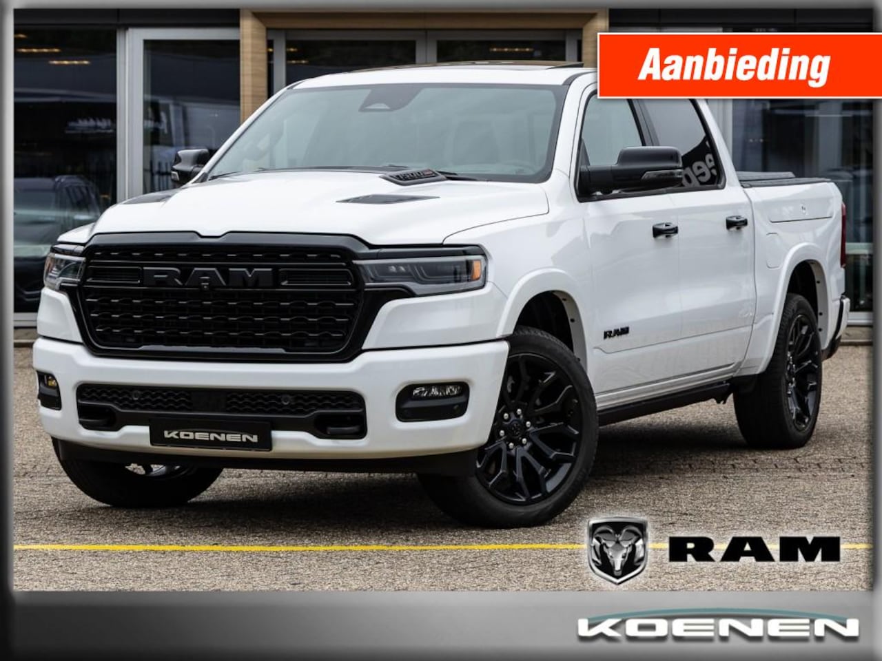 Dodge Ram Pick Up - Limited Night MY25 540pk LPG Netto- AKTIE excl LPG/Deksel - AutoWereld.nl