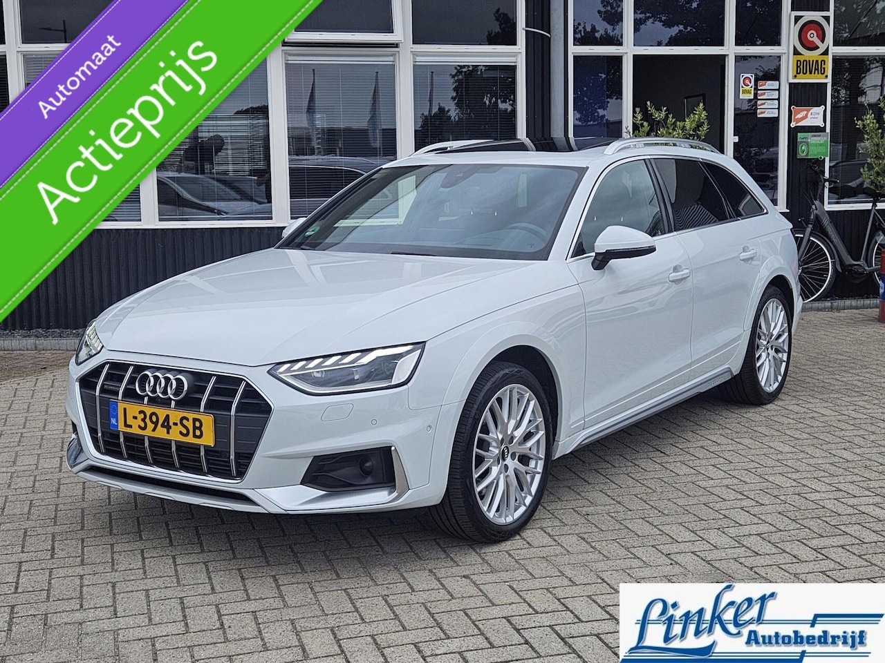 Audi A4 allroad quattro - 45 TFSI PANO ELEK TREKH 360CAM HEAD UP WINTERSPORT - AutoWereld.nl