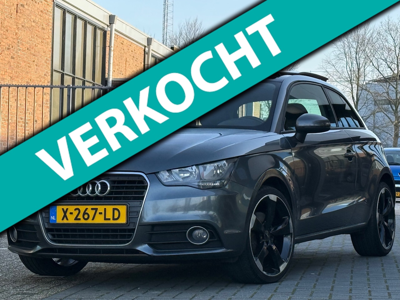Audi A1 - 1.4 TFSI Ambition Pro Line S | Daytonagrau | Panorama/Navi/Rotorvelgen/AC/Half-leder - Lek - AutoWereld.nl