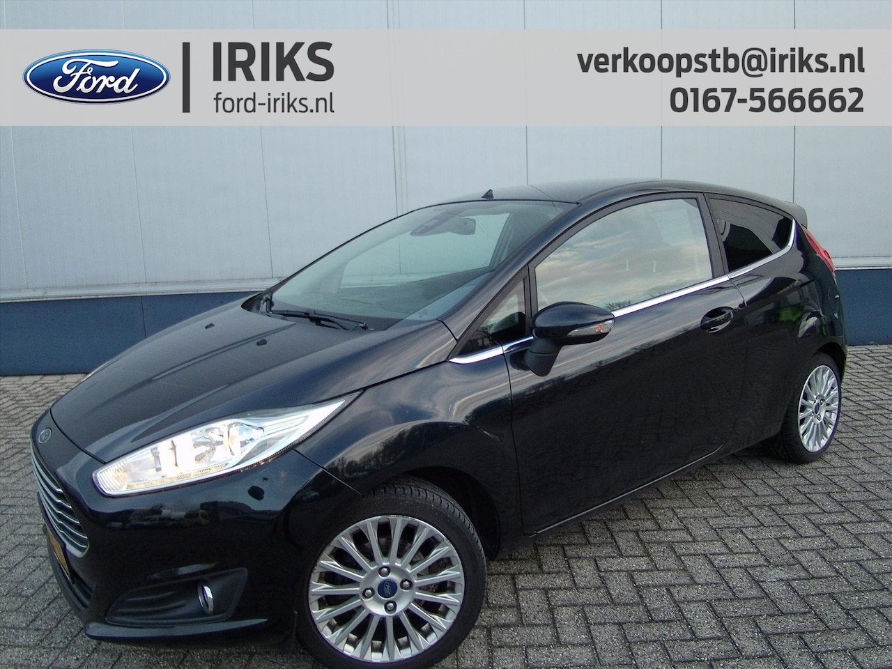 Ford Fiesta - 1.0 EcoBoost 125PK 3 drs S/S Titanium Cruise control / Navigatie - AutoWereld.nl
