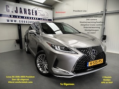 Lexus RX 450h - 4WD President Line 1e eigenaar Origineel nederlandse auto NAP | Achterbank verwarmd | Clim