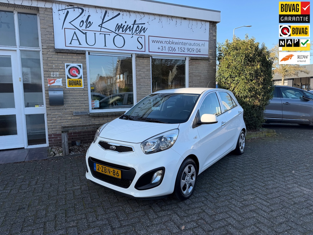 Kia Picanto - 1.0 CVVT BusinessLine 5 zitplaatsen / Airconditioning - AutoWereld.nl