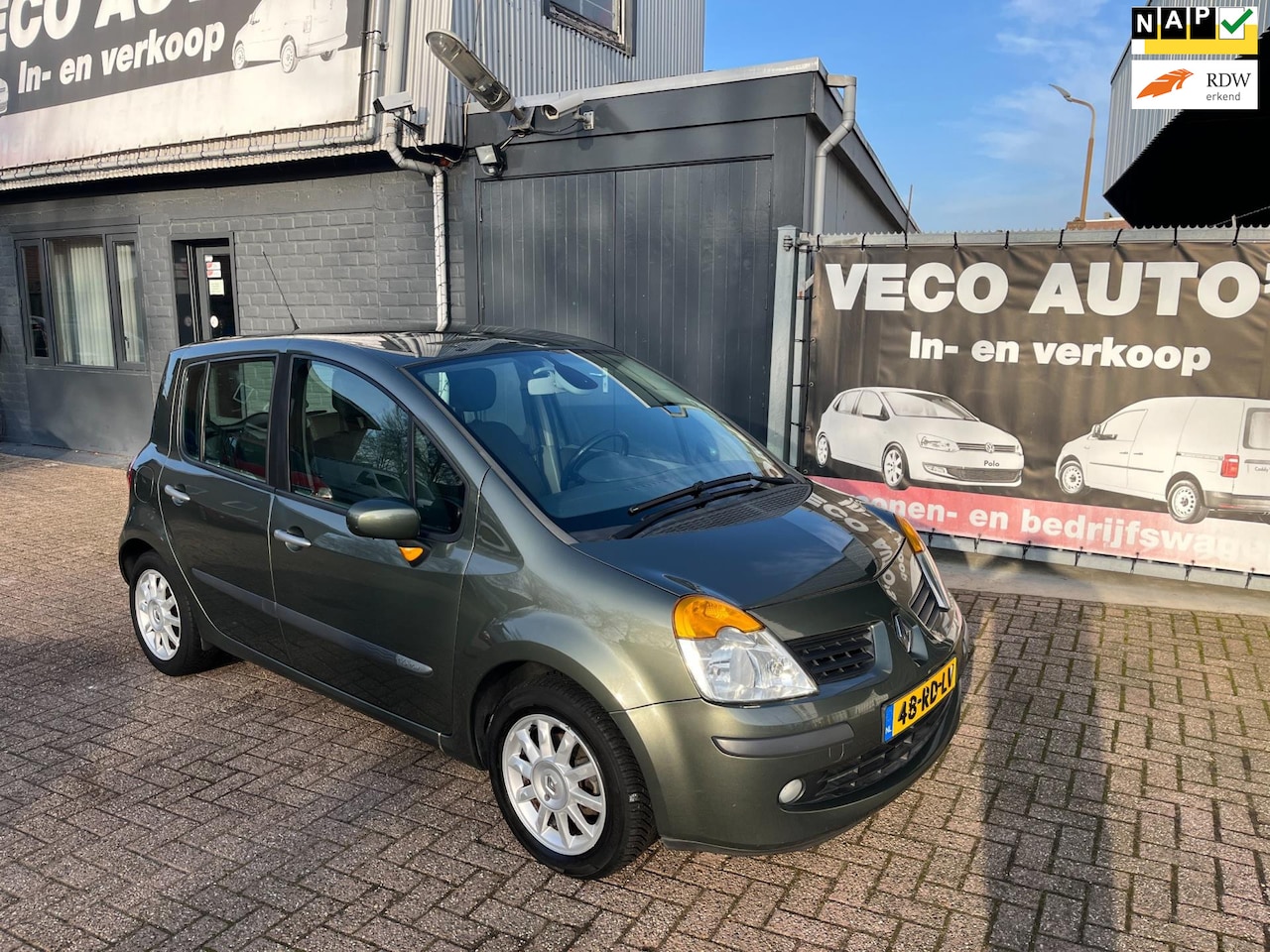 Renault Modus - 1.6 16V Privilège Luxe airco nette auto nieuwe distributieriem - AutoWereld.nl