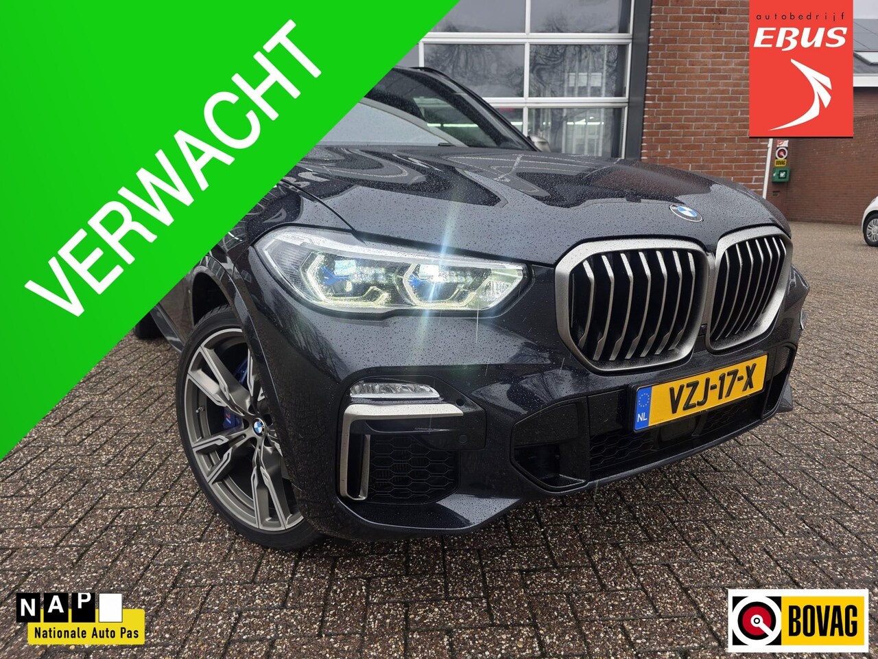 BMW X5 - M50d High Executive Grijs Kenteken/ Pano / Trekhaak / HUD - AutoWereld.nl