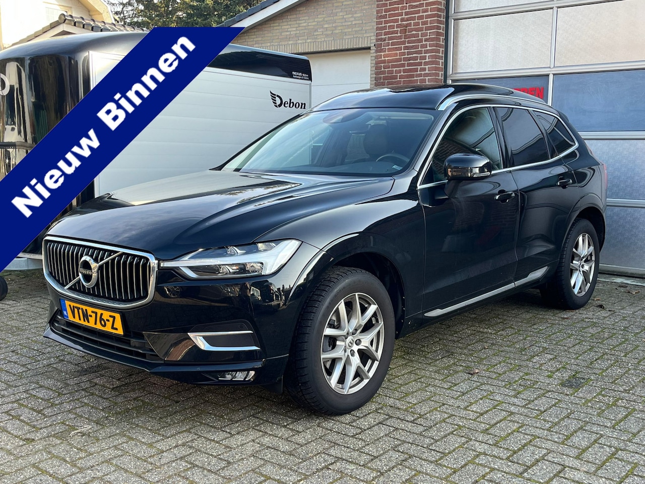 Volvo XC60 - Grijs Kenteken. Leer, Camera, Led Koplampen - AutoWereld.nl