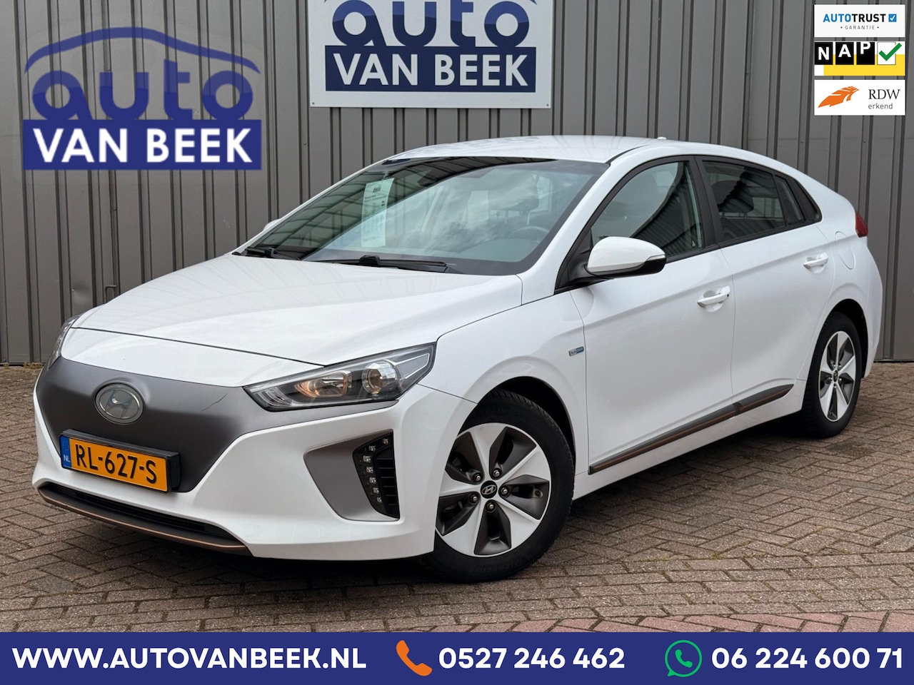 Hyundai IONIQ - 28kWh EV|Adaptive|Apple|Nieuwe APK+OH - AutoWereld.nl