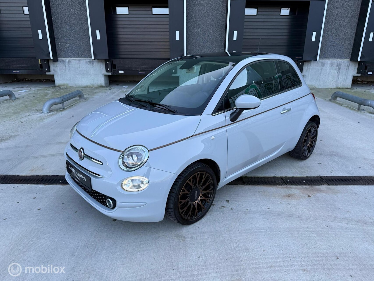 Fiat 500 - Collezione Pano CLima Cruise Nardo Grijs - AutoWereld.nl