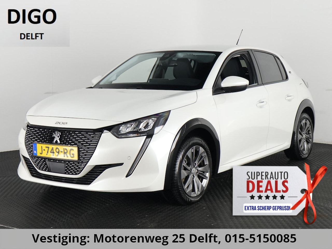 Peugeot e-208 - EV ALLURE 1e EIG ACCUTEST 95% !GARANTIE 10-2030* CAMERA . STOELVERWARMING VOOR . PARKEERSE - AutoWereld.nl
