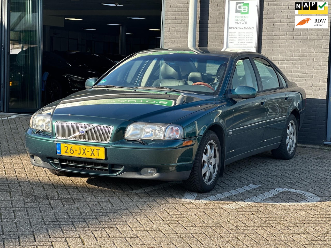 Volvo S80 - 2.4T Dynamic/LEDER/NAVI/AUTOMAAT!! - AutoWereld.nl