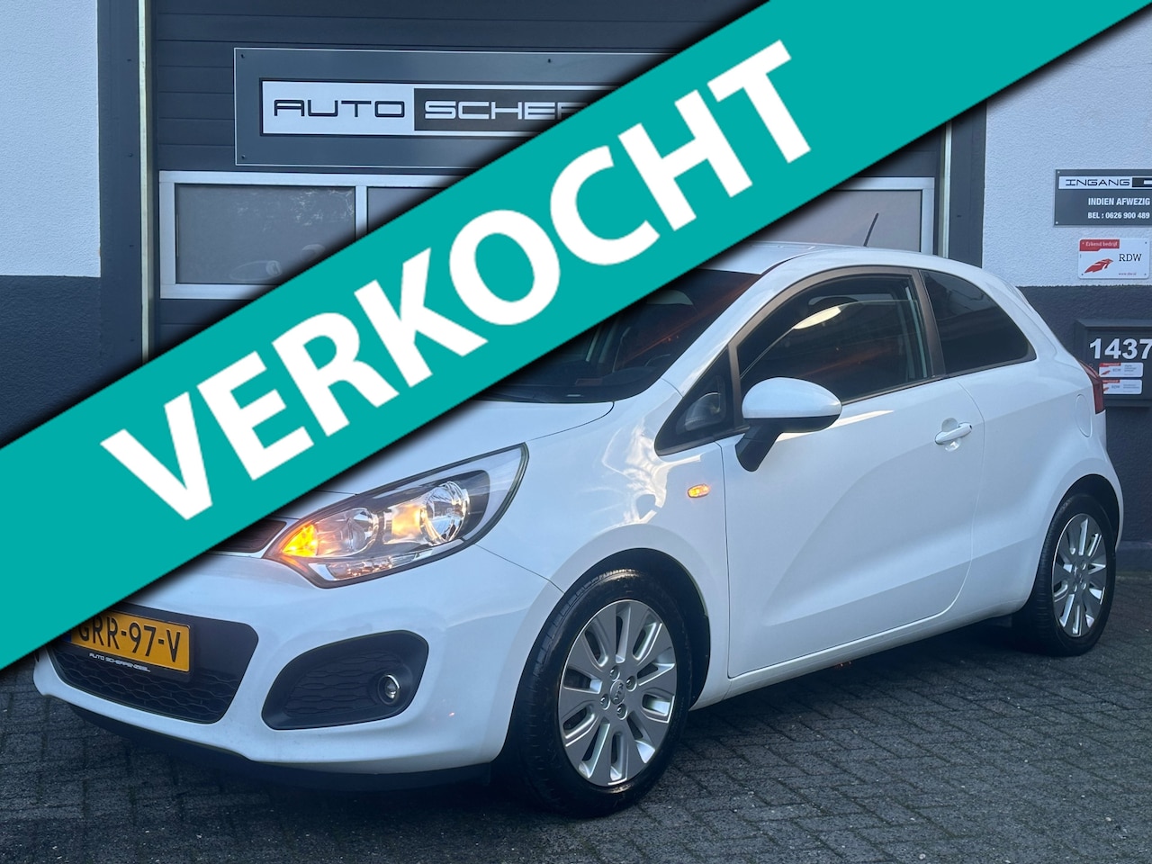 Kia Rio - 1.2 CVVT BusinessLine | AIRCO | 118dkm | ZUINIG | - AutoWereld.nl