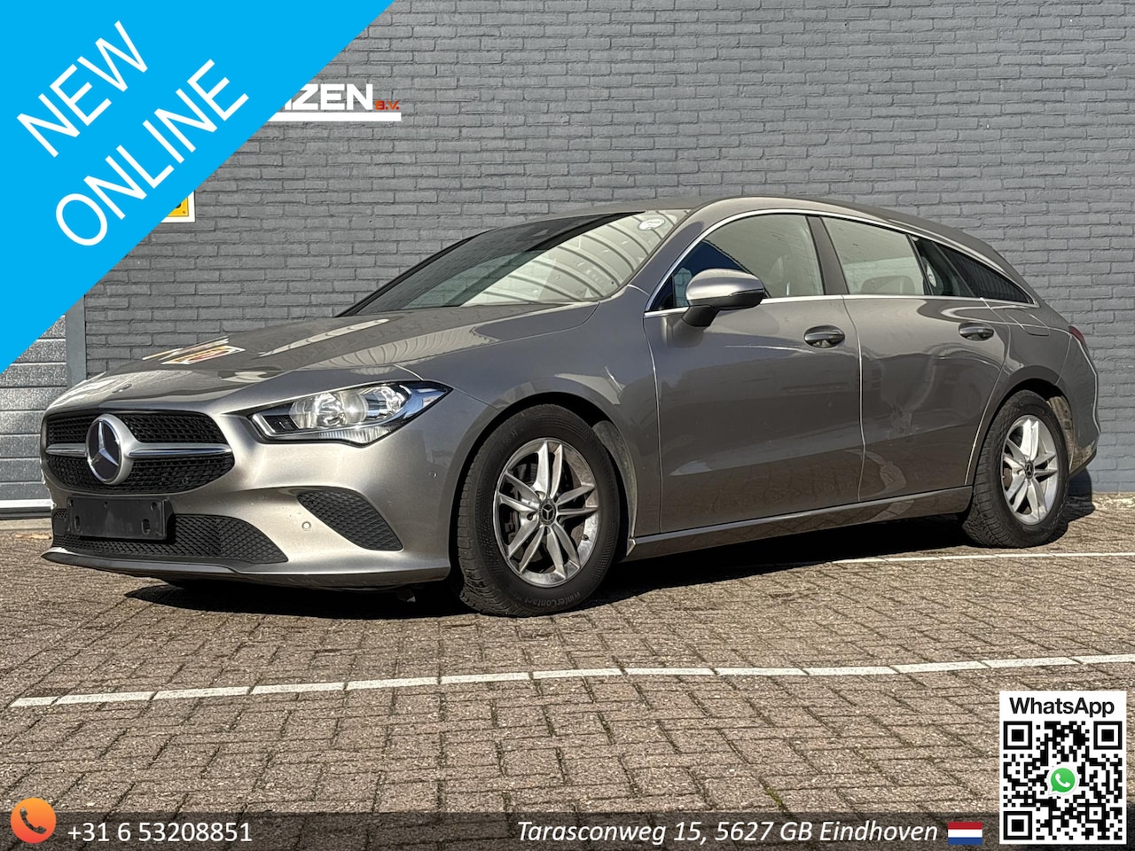 Mercedes-Benz CLA-klasse Shooting Brake - CLA 180 A7 Business Solution Automaat | € 11.950,- NETTO! | 1/2 Leder | Cruise | Climate | - AutoWereld.nl