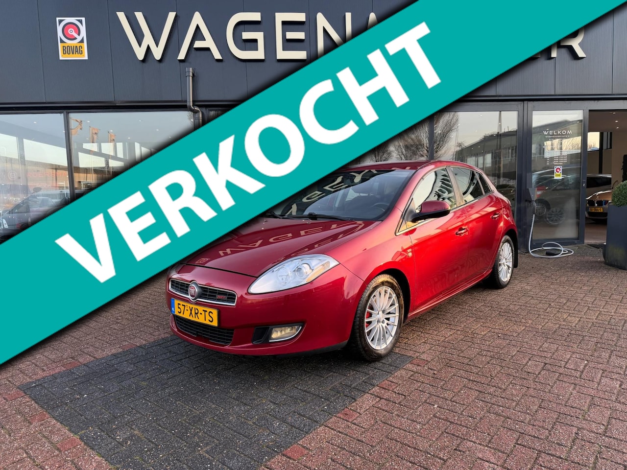 Fiat Bravo - 1.4 T-Jet Sport Airco|Cruise|Goed Onderhouden - AutoWereld.nl