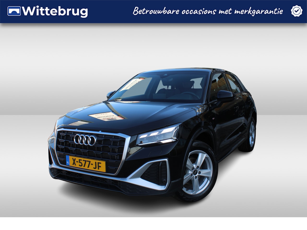 Audi Q2 - 35 TFSI 150pk S-Edition S-Tronic Automaat / Navigatie / LM 17 inch / LED Matrix / Parkeers - AutoWereld.nl