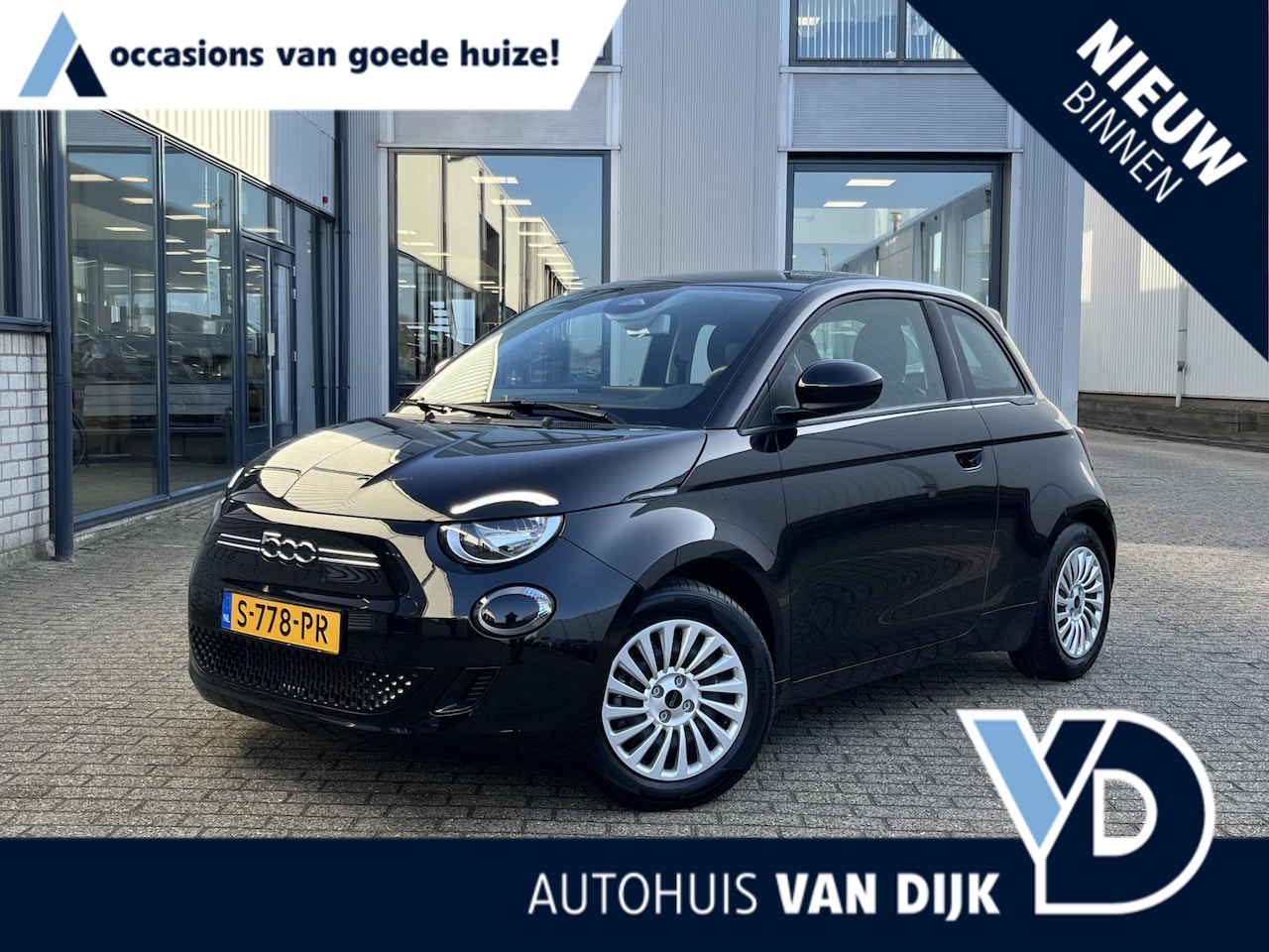 Fiat 500 - 42 kWh | NL Auto/1e Eig./Voll.Historie/Clima/Cruise/Apple CarPlay-Android Auto/DAB/Bluetoo - AutoWereld.nl