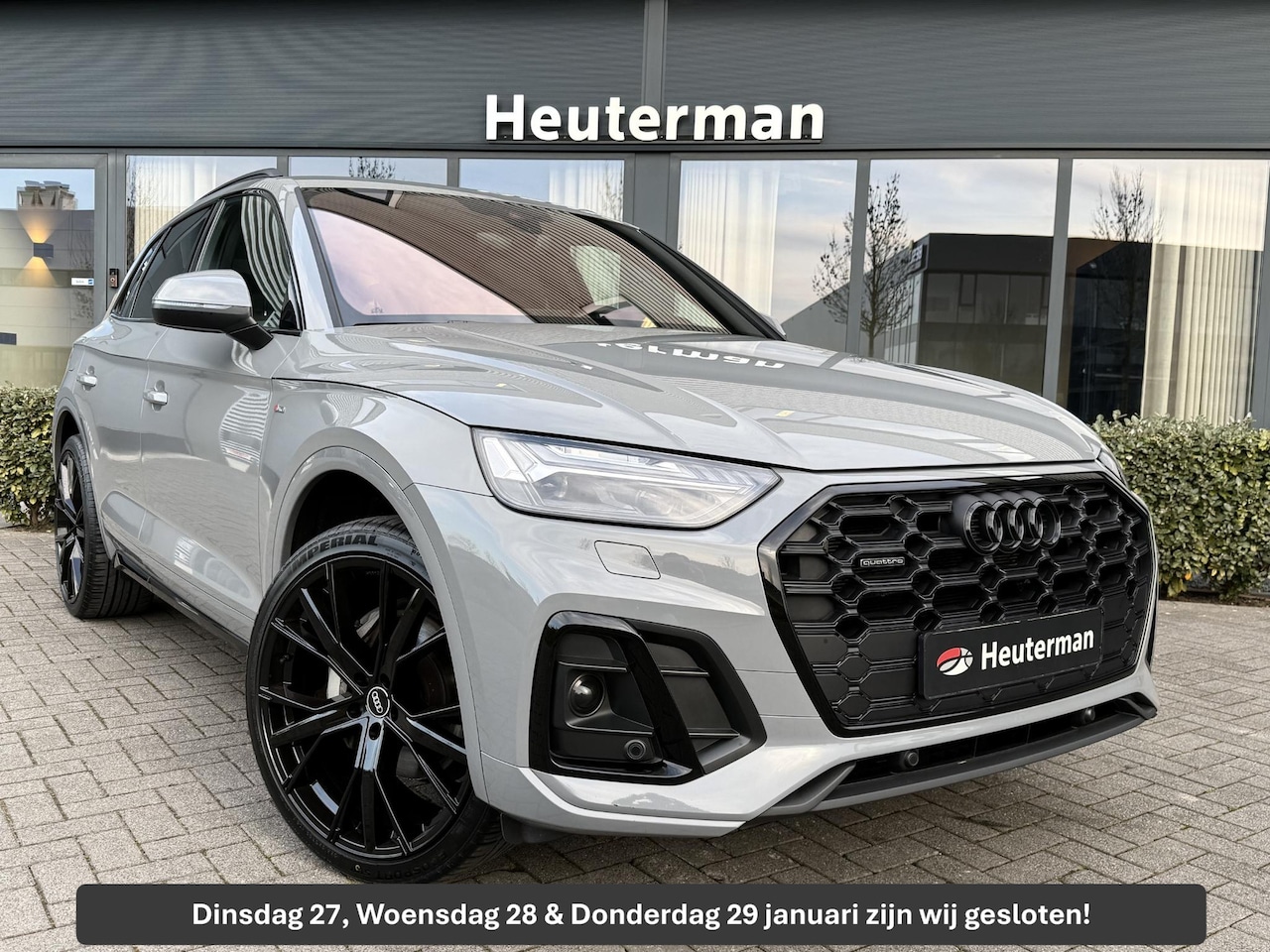 Audi Q5 - 50 TFSI e Quattro S line/ Nardo Grey/ Sfeerverl. - AutoWereld.nl