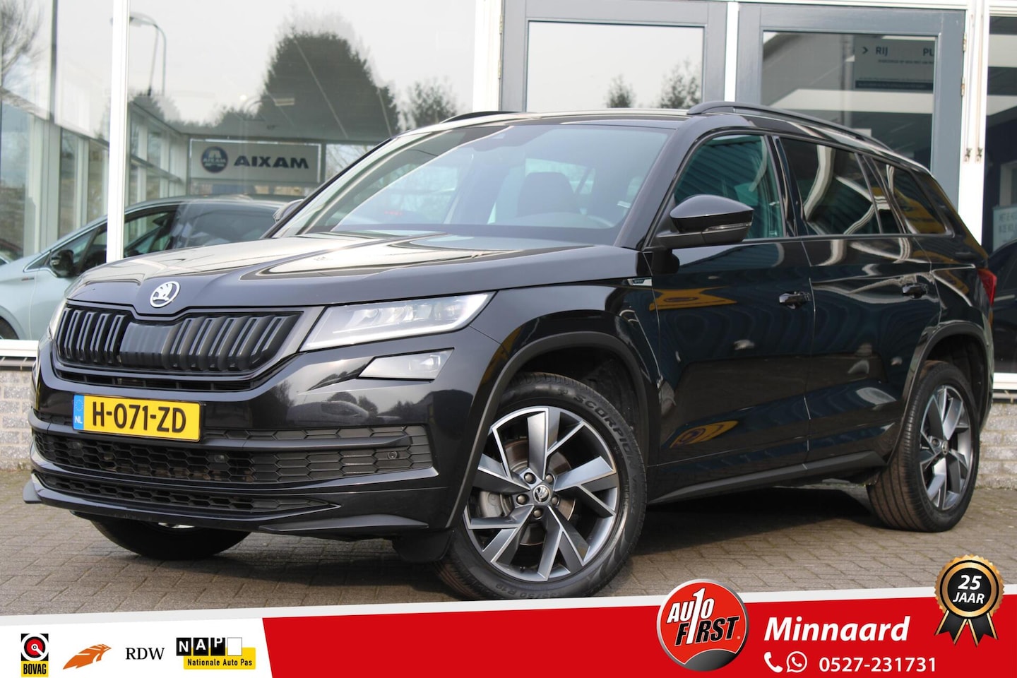 Skoda Kodiaq - 1.5 TSI Sportline Virtual display,Automaat,Navi,Trekhaak - AutoWereld.nl