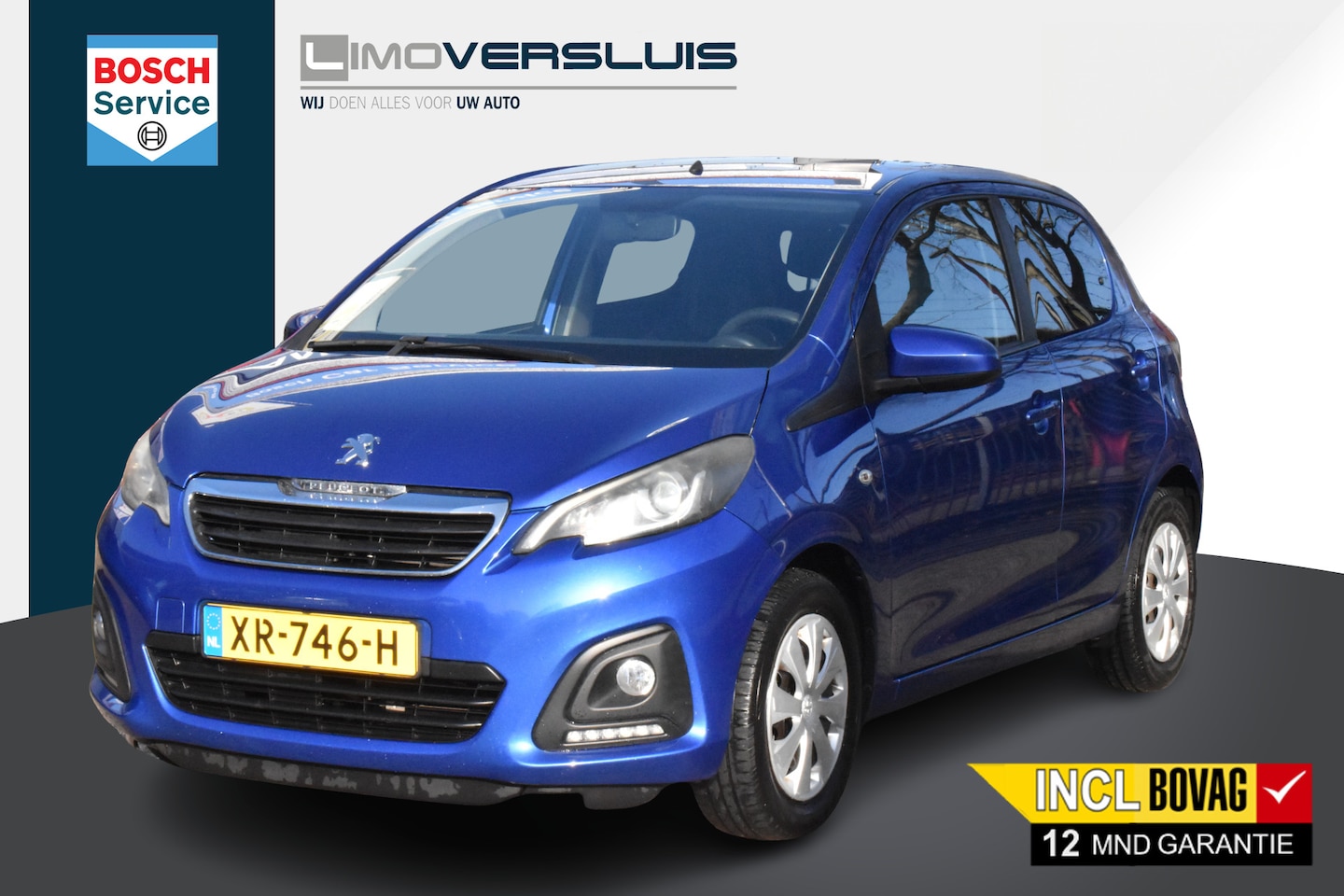 Peugeot 108 - 1.0 e-VTi Active 2e Eigenaar | Airco | Bluetooth | 12 mnd BOVAG garantie | Whatsapp 06-531 - AutoWereld.nl